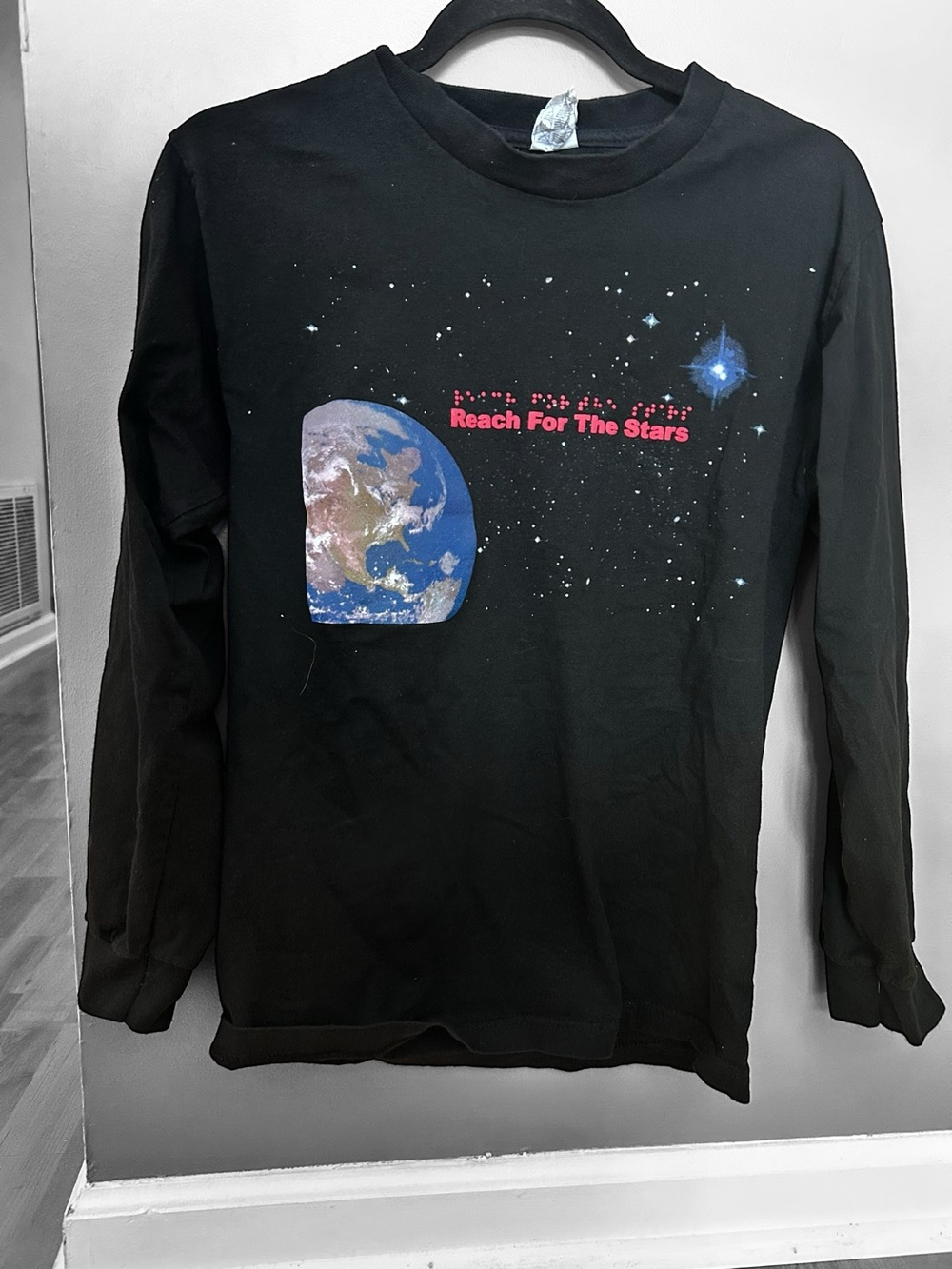 Reach For The Stars Celestial Long Sleeve T Shirt Size Small P